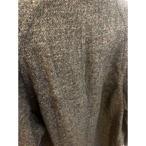 HARRIS TWEED Men's Vintage Wool Overcoat Jacket - Picture 5 of 10